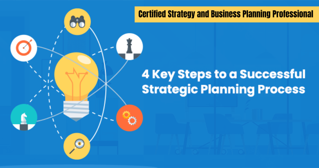 certified strategy and business planning professional